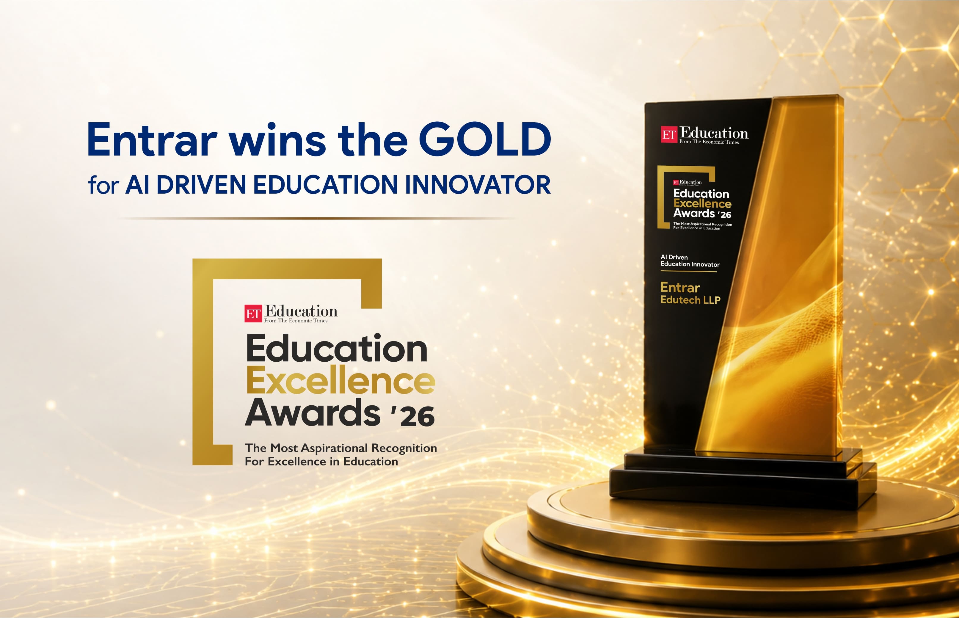 Entrar ET award banner