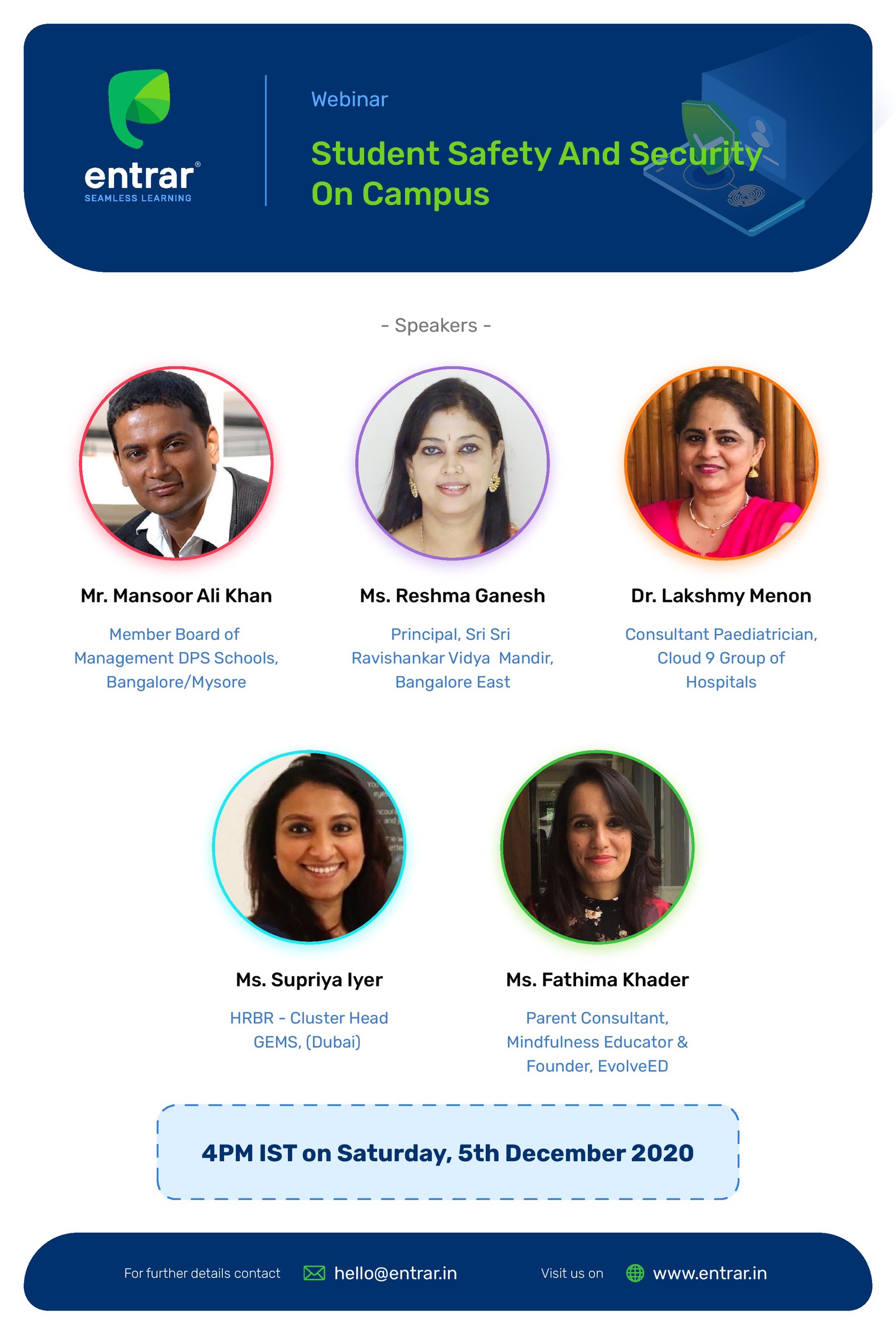 Entrar Webinar Registration
